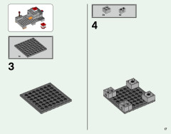 LEGO 21126 instructions page 17 – build guide