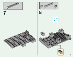 LEGO 21126 instructions page 19 – build guide