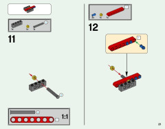 LEGO 21126 instructions page 21 – build guide