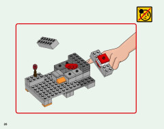 LEGO 21126 instructions page 26 – build guide