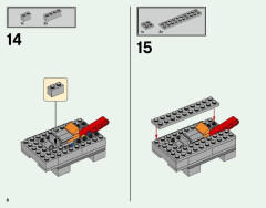 LEGO 21126 instructions page 8 – build guide