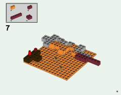 LEGO 21126 instructions page 19 – build guide