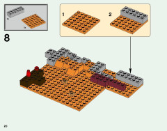 LEGO 21126 instructions page 20 – build guide