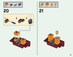LEGO 21126 instructions page 29 – build guide