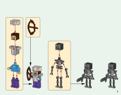 LEGO 21126 instructions page 3 – build guide