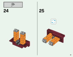 LEGO 21126 instructions page 31 – build guide
