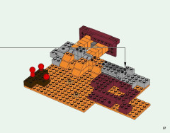 LEGO 21126 instructions page 37 – build guide