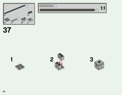 LEGO 21126 instructions page 44 – build guide