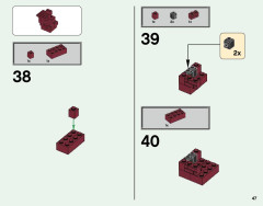 LEGO 21126 instructions page 47 – build guide