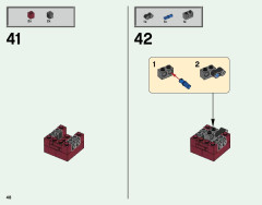 LEGO 21126 instructions page 48 – build guide