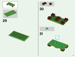 LEGO 21127 instructions page 15 – build guide