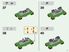 LEGO 21127 instructions page 19 – build guide