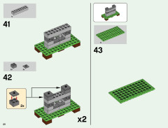 LEGO 21127 instructions page 20 – build guide