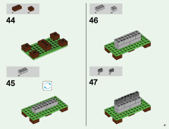 LEGO 21127 instructions page 21 – build guide