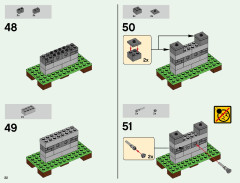 LEGO 21127 instructions page 22 – build guide