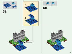 LEGO 21127 instructions page 25 – build guide