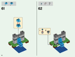 LEGO 21127 instructions page 26 – build guide