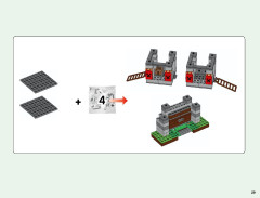 LEGO 21127 instructions page 29 – build guide