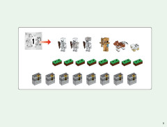 LEGO 21127 instructions page 3 – build guide