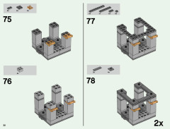 LEGO 21127 instructions page 32 – build guide