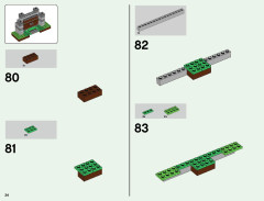 LEGO 21127 instructions page 34 – build guide