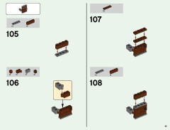 LEGO 21127 instructions page 41 – build guide
