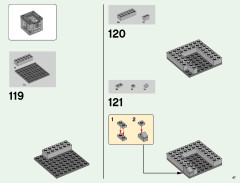 LEGO 21127 instructions page 47 – build guide