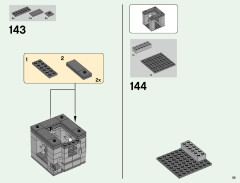 LEGO 21127 instructions page 55 – build guide
