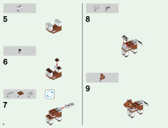 LEGO 21127 instructions page 6 – build guide