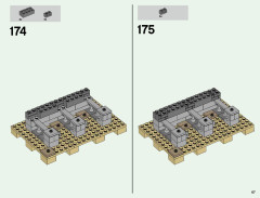 LEGO 21127 instructions page 67 – build guide