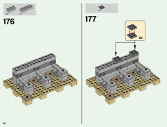 LEGO 21127 instructions page 68 – build guide