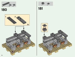 LEGO 21127 instructions page 70 – build guide
