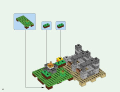 LEGO 21127 instructions page 10 – build guide