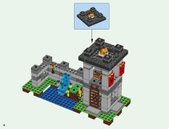 LEGO 21127 instructions page 18 – build guide