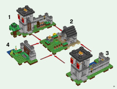 LEGO 21127 instructions page 21 – build guide