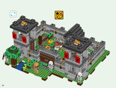 LEGO 21127 instructions page 24 – build guide