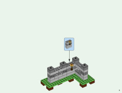 LEGO 21127 instructions page 3 – build guide