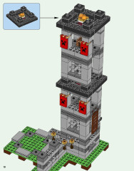 LEGO 21127 instructions page 10 – build guide