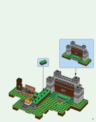 LEGO 21127 instructions page 17 – build guide
