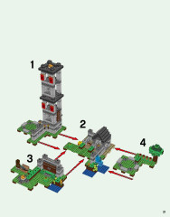 LEGO 21127 instructions page 21 – build guide