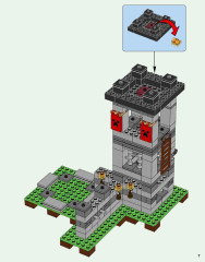 LEGO 21127 instructions page 7 – build guide