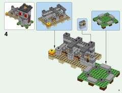 LEGO 21127 instructions page 15 – build guide