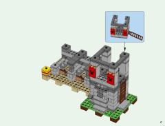 LEGO 21127 instructions page 17 – build guide