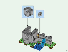 LEGO 21127 instructions page 3 – build guide