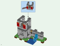 LEGO 21127 instructions page 4 – build guide