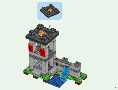 LEGO 21127 instructions page 5 – build guide