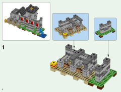 LEGO 21127 instructions page 2 – build guide