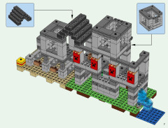 LEGO 21127 instructions page 7 – build guide