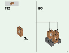 LEGO 21128 instructions page 117 – build guide