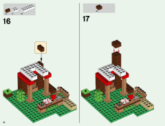 LEGO 21128 instructions page 12 – build guide